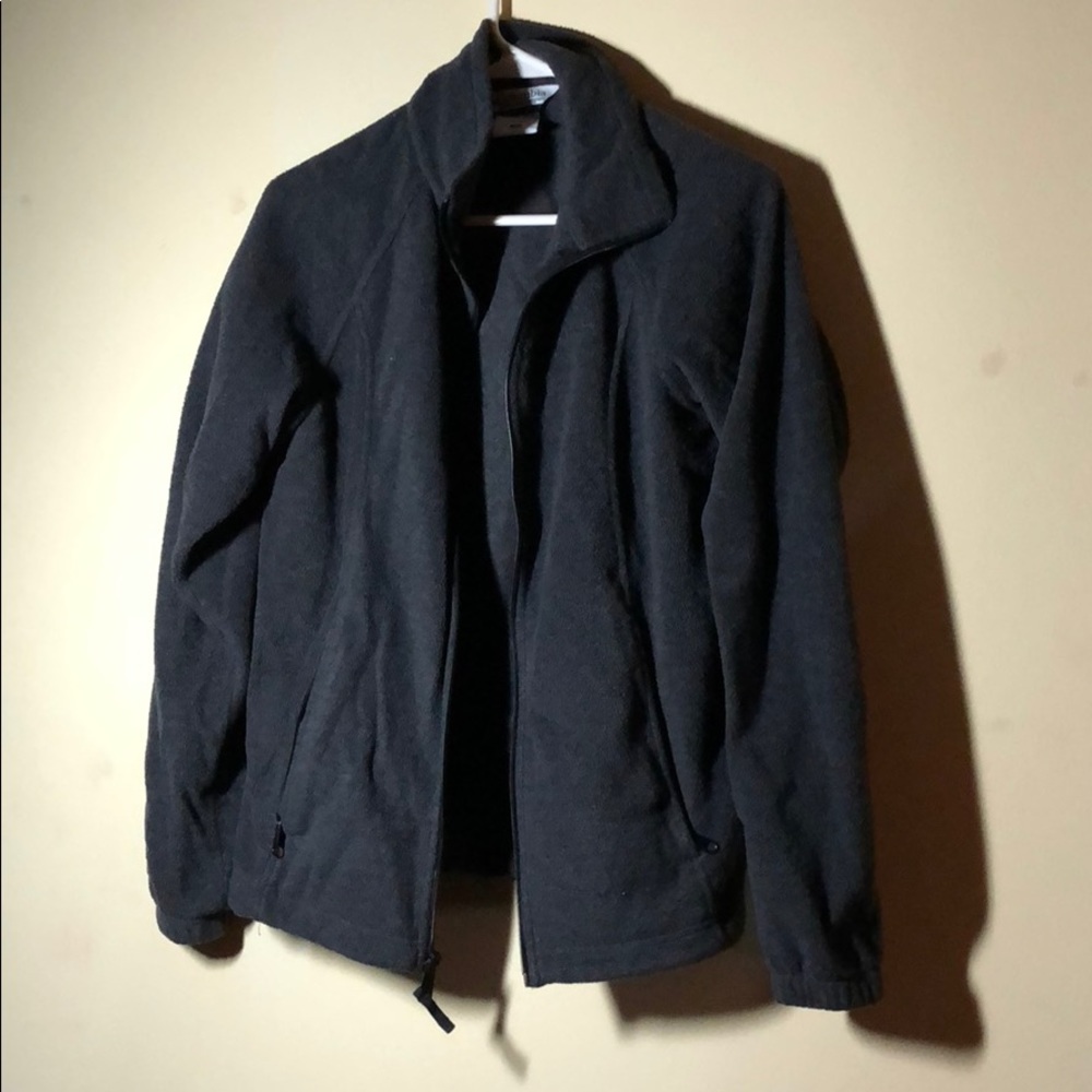 Fleece zip up jacket
